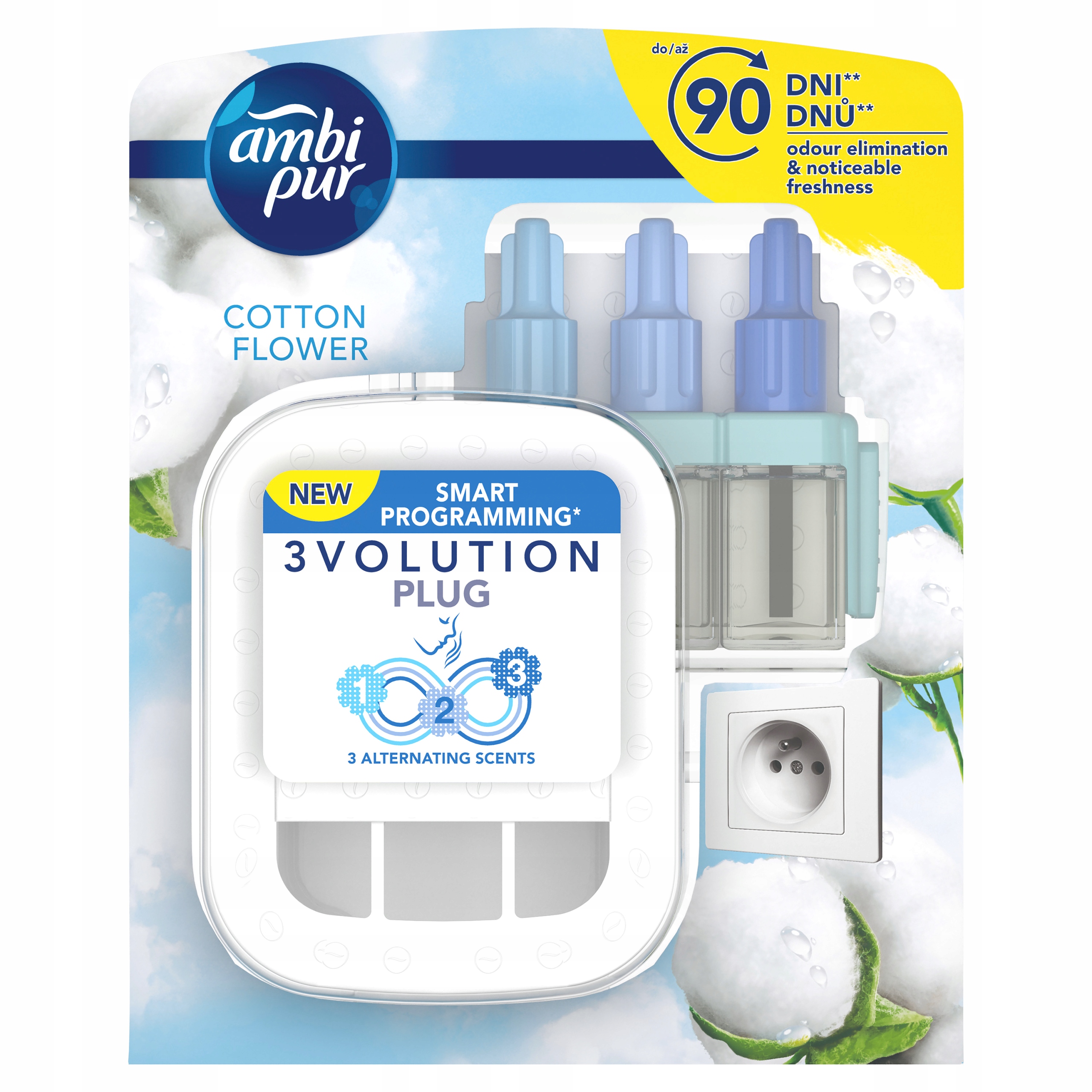 

Ambi Pur 3volution Cotton Flower urządz+wkład 2021