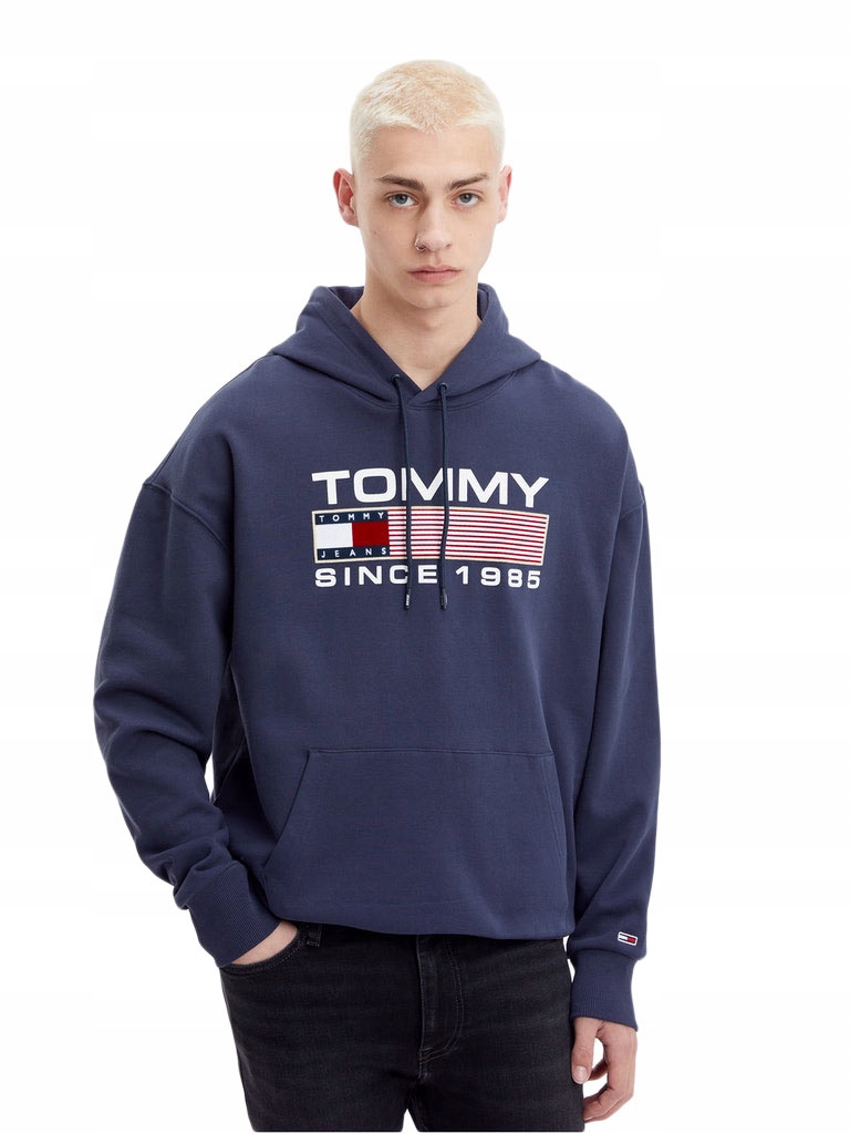 Tommy Hilfiger Pánská Mikina Athletic Tmavě Modrá vel. L