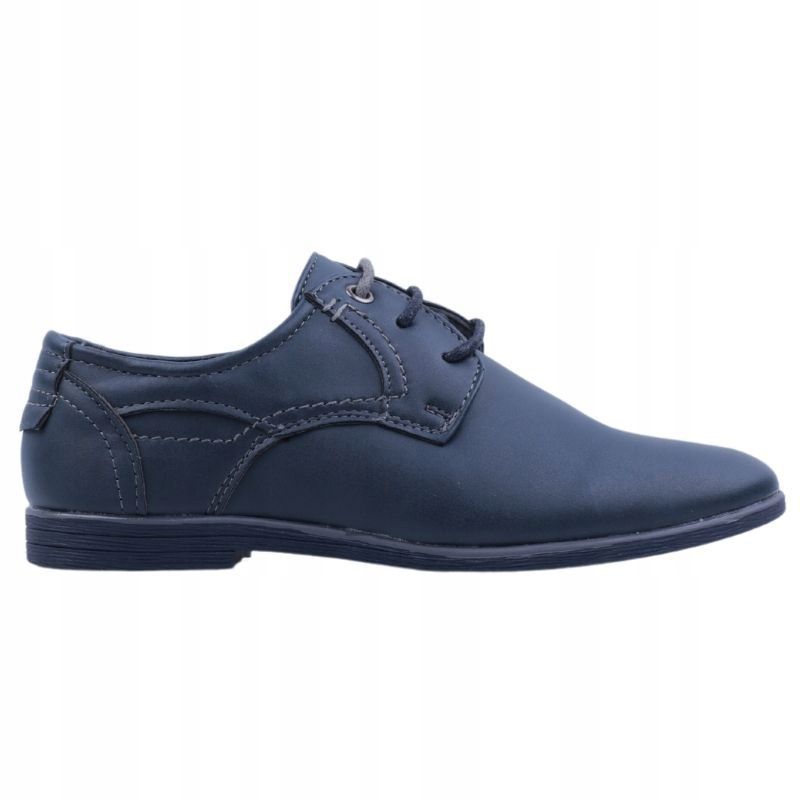 GRANATOWE PÓŁBUTY CHŁOPIĘCE WIZYTOWE ELEGANCKIE SZNUROWANE NA KOMUNIĘ Płeć chłopcy