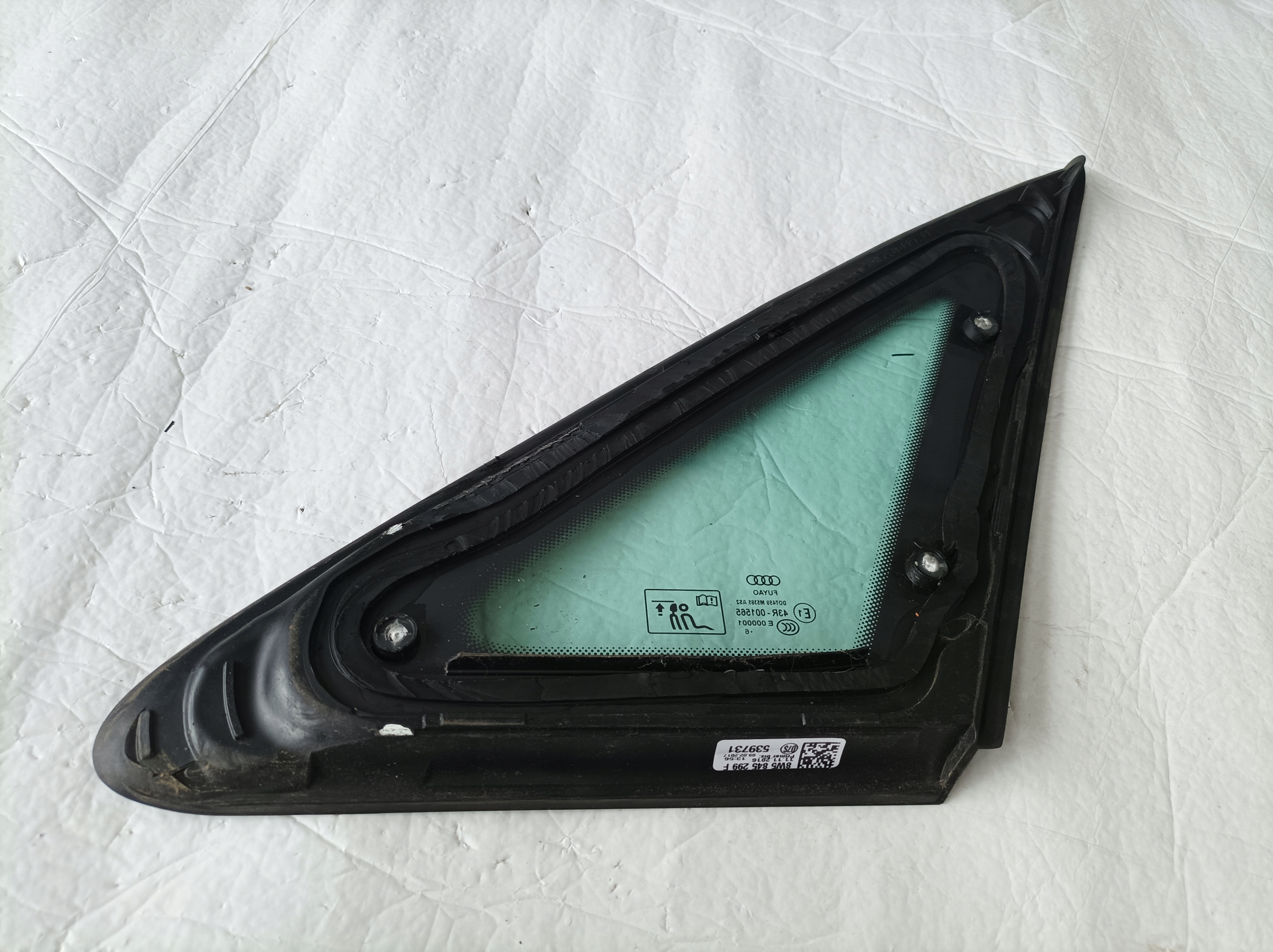 AUDI A4 B9 window bodywork left 8W5845299F