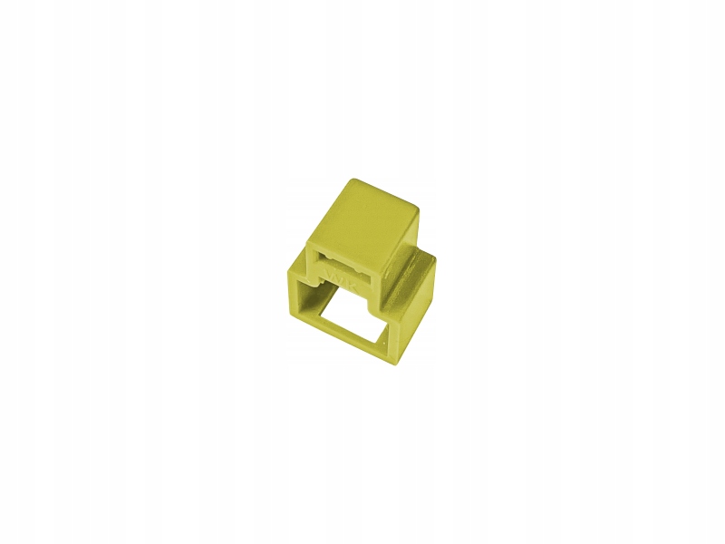 Blokovanie konektora RJ45 pred neoprávneným odpojením, žltá farba Alantec