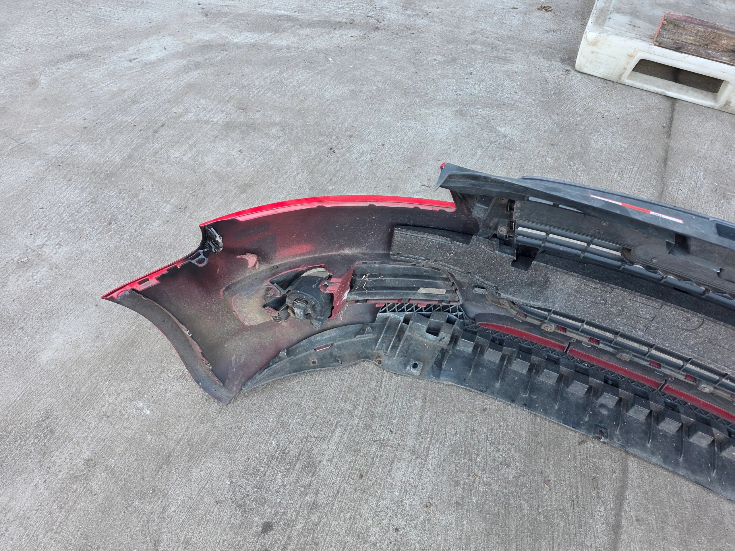 bumper front AUDI A3 8P LIFT 2008-2011 LY3J complete !!!