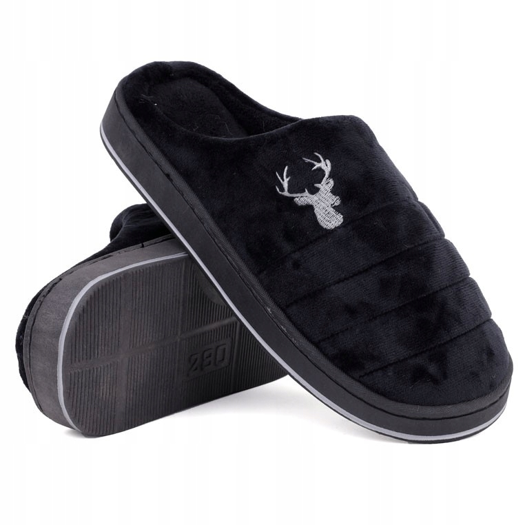 

Kapcie czarne 4 domowe ocieplane zimowe r.40