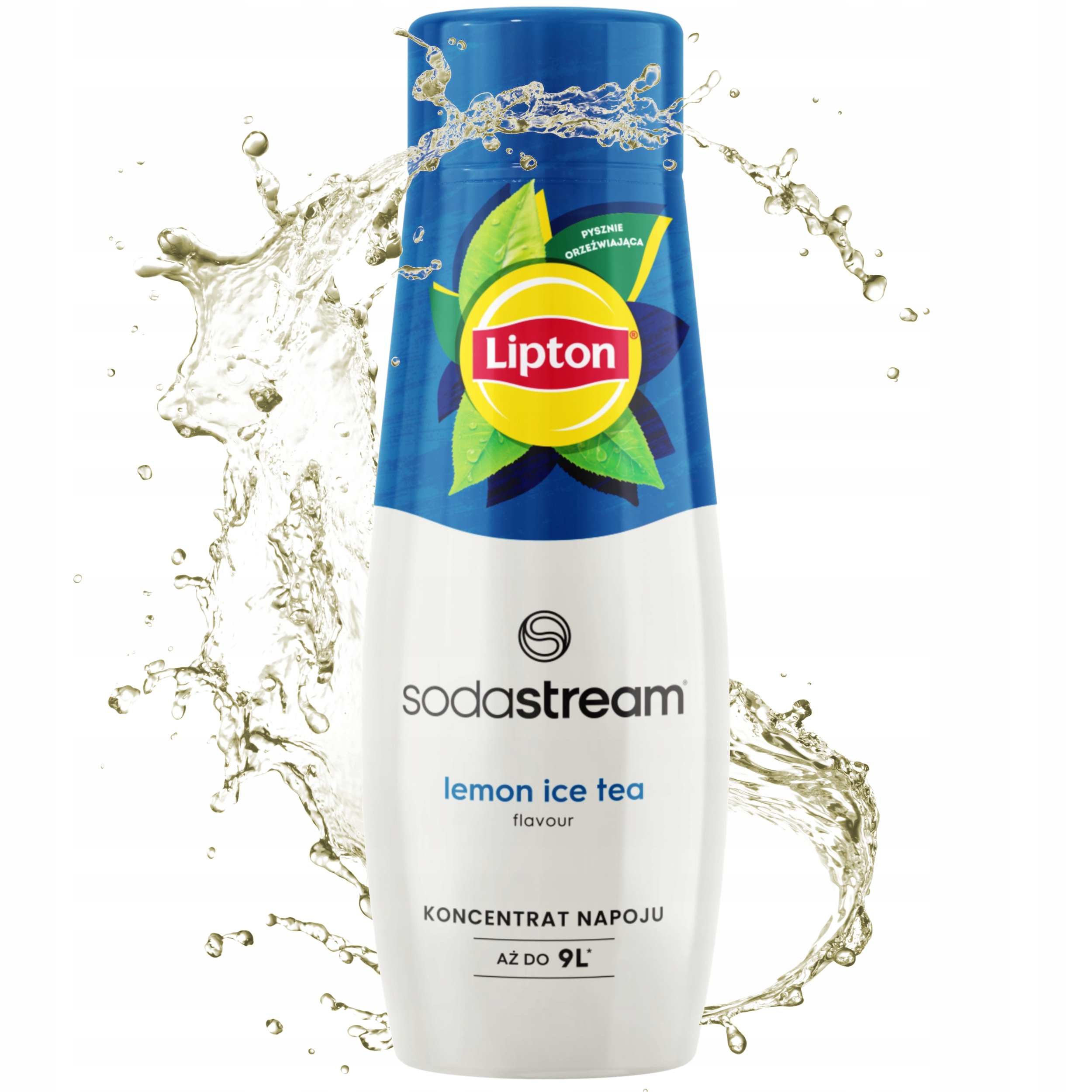 SYROP SODASTREAM LIPTON ICE TEA CYTRYNA KONCENTRAT DO SATURATORA WODY 440ML EAN (GTIN) 8719128117843