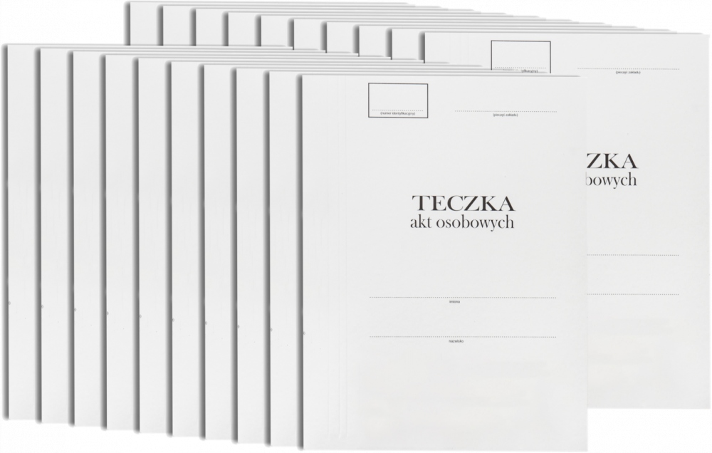 Teczka do akt osobowych Barbara A4 300g Abcde x20