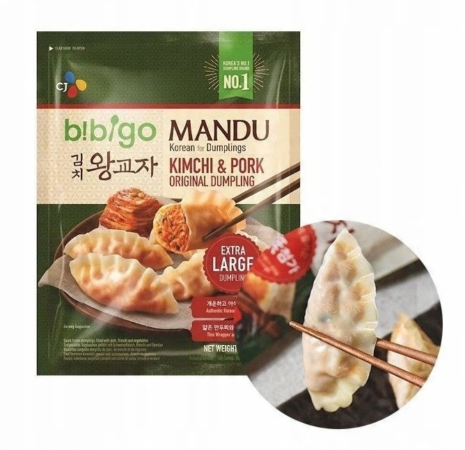 

Pierożki Gyoza Mandu Bibigo kimchi z wieprzowiną
