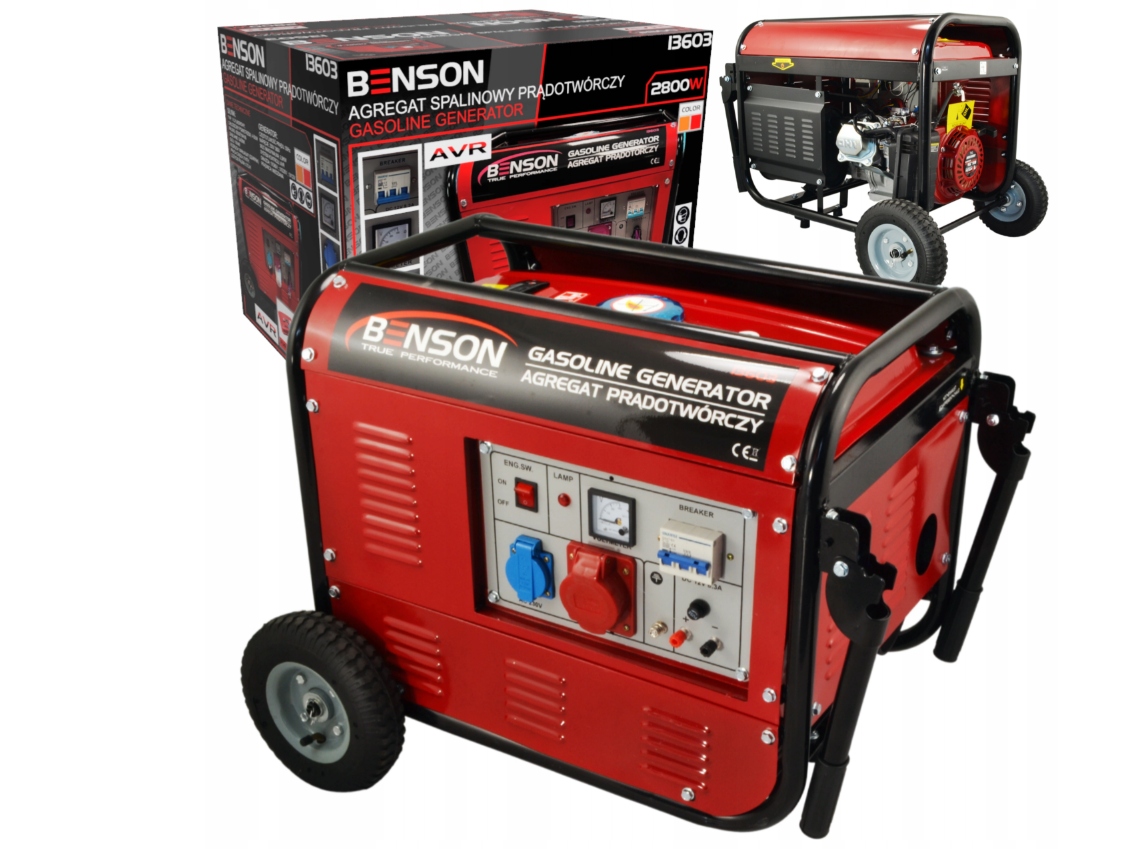 Agregat prądotwórczy Black BS-13603 2800 W
