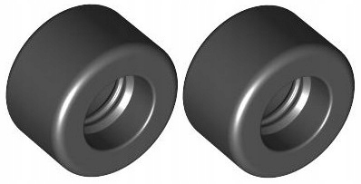 

Lego Opona Ø14.6x9 Czarna/Black (30028/4508215) x2