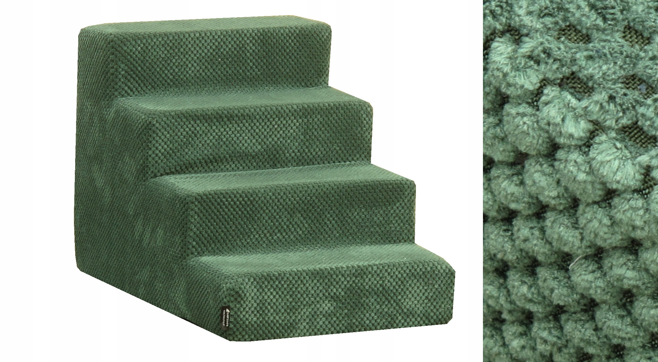 Schodki/schody 4 stopniowe 40cm Zielony rampa podest