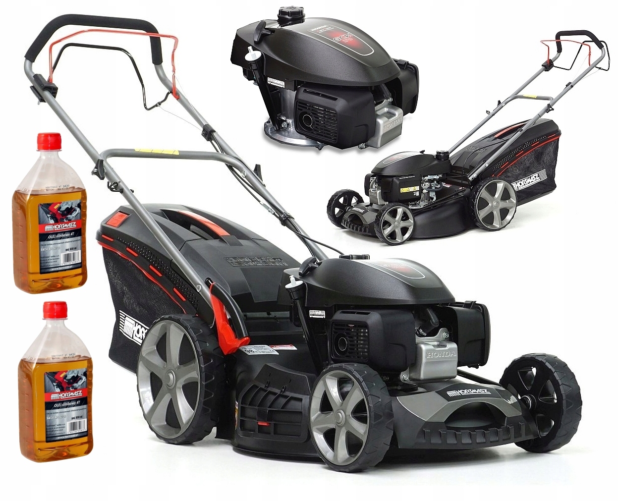 Kosiarka spalinowa z napędem silnik HONDA GCV200 53cm 5w1