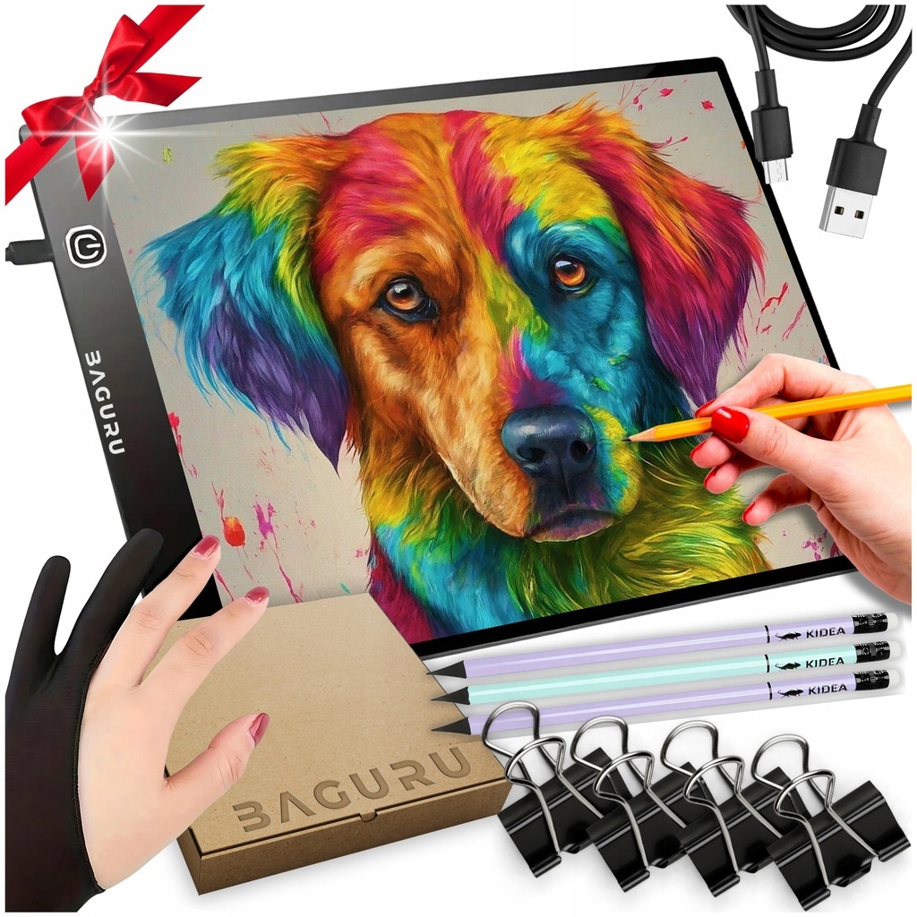 Grafikus Tablet Rajzlap Gyerekeknek Led-es Ajándék