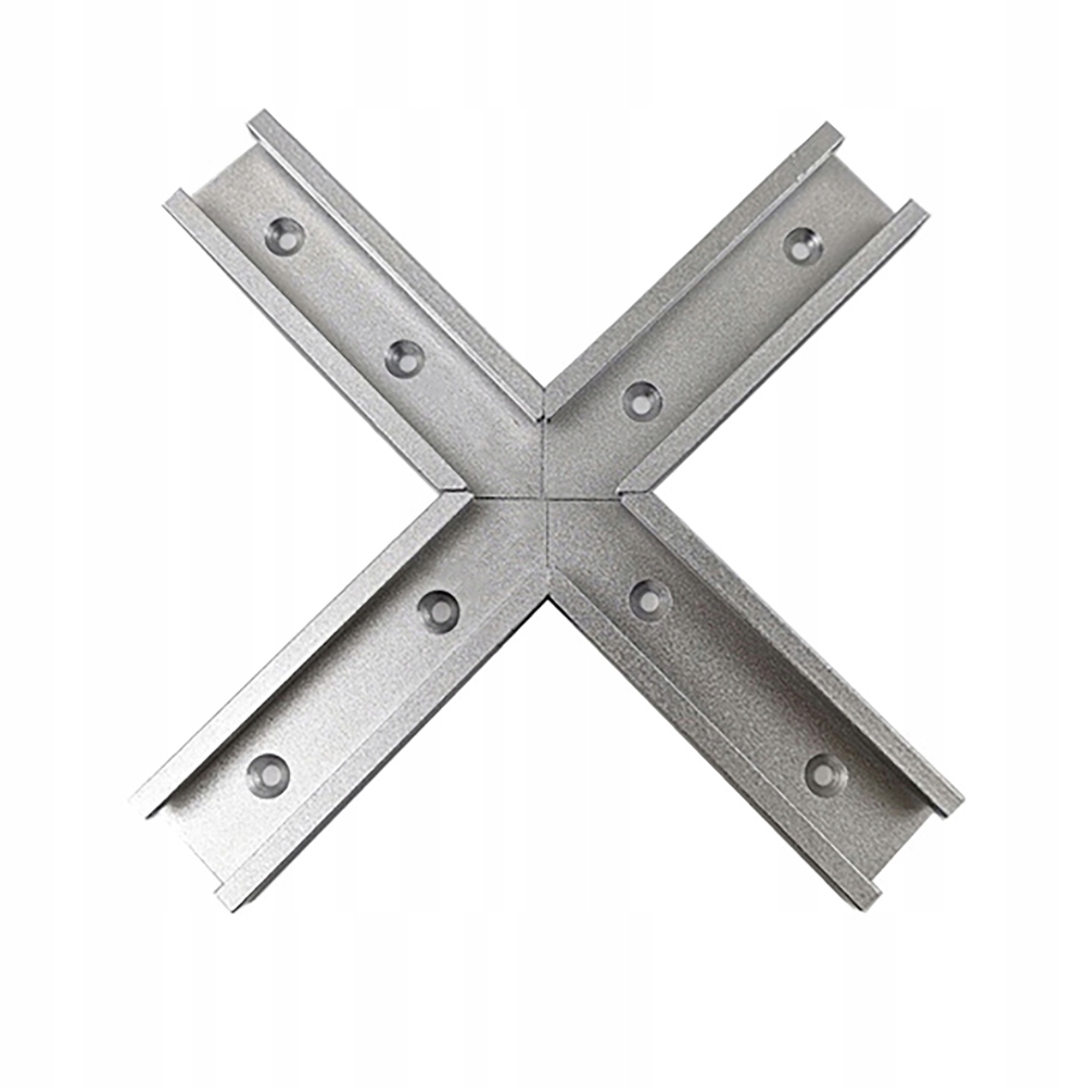 Oprawa toru T do przegubów ukośnych stołu routera