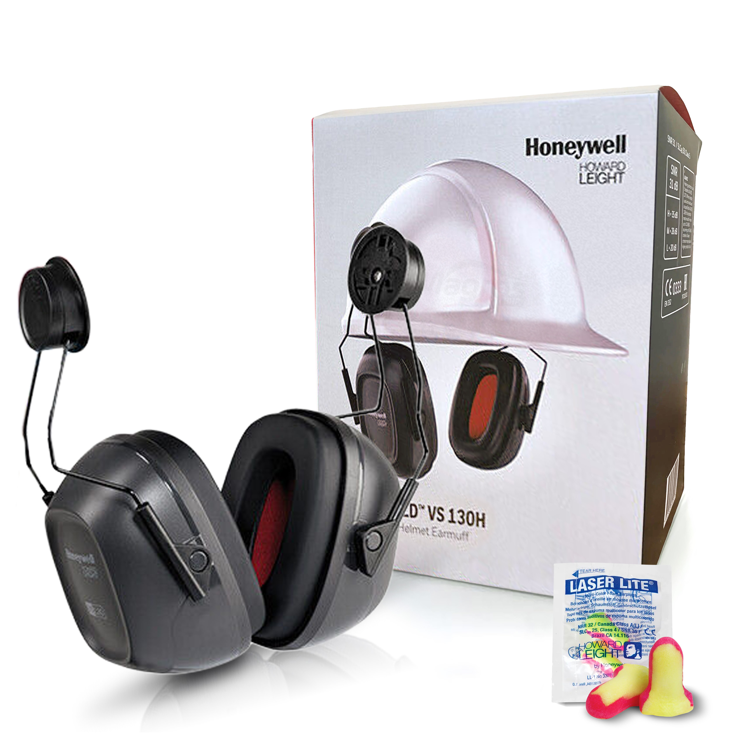 Nauszniki Nahełmowe Ochronniki 33 dB Honeywell Emea 1035125 Vs 130H