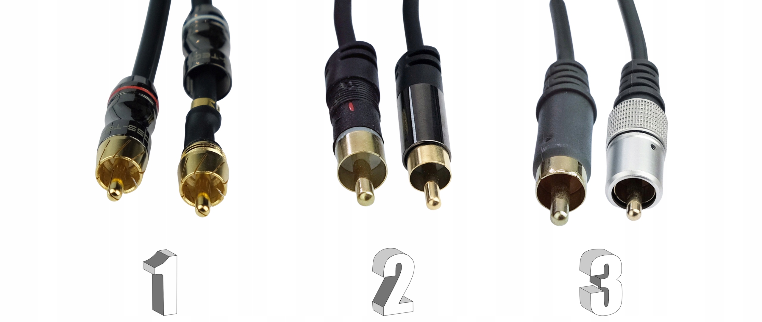 Kabel audio cinch Klotz 1RCA - 2RCA typu Y przewód do subwoofera - 5m Rodzaj typu Y (RCA - 2xRCA)