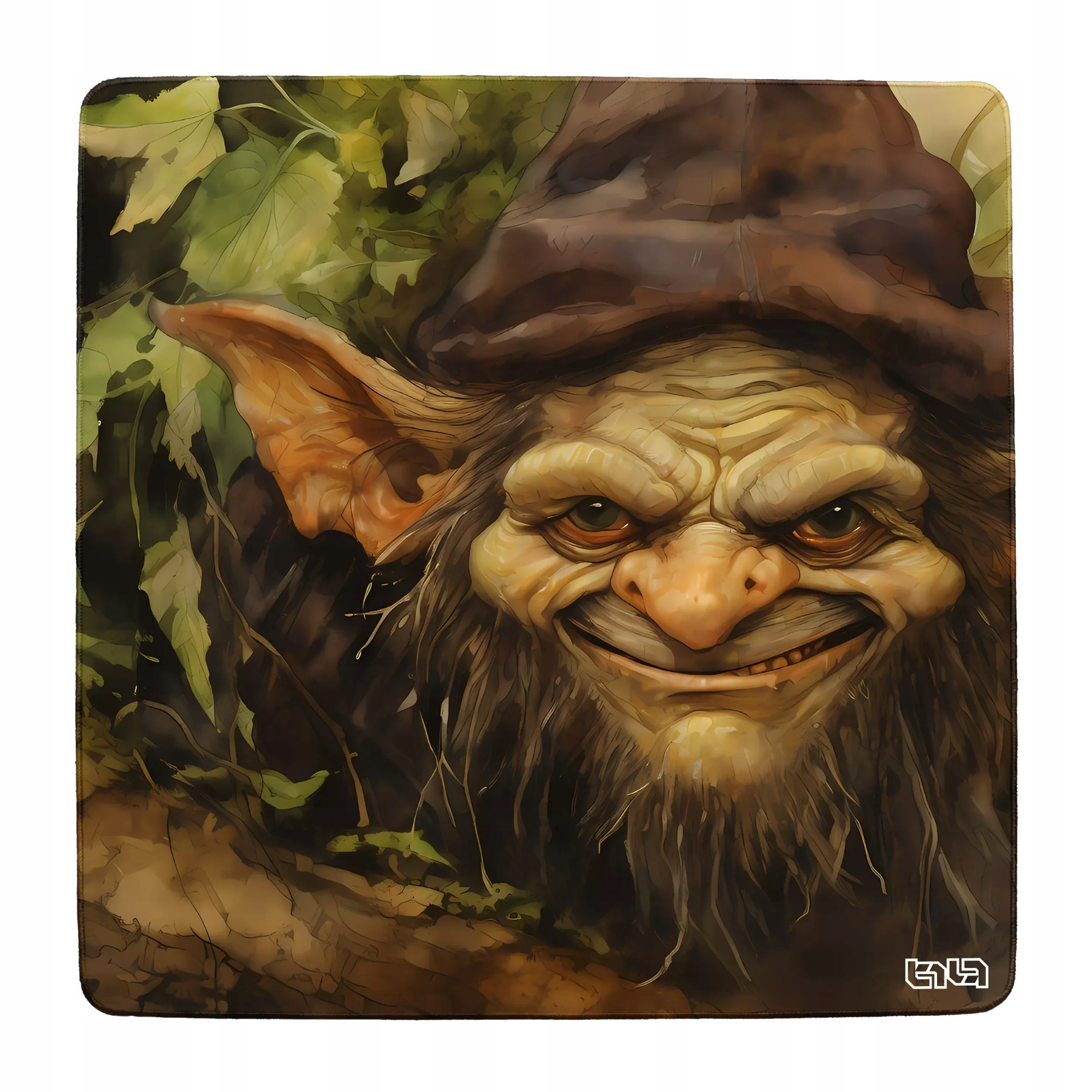 Mata Biurowa Pod Krzesło Leśny Troll 100x100 Tilt Trwała