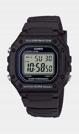 Hodinky Casio W-218H-1AVEF