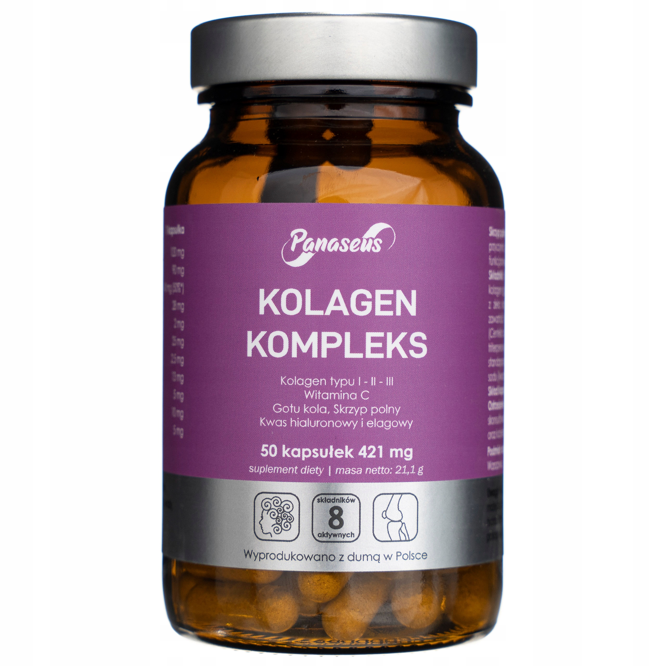 

Panaseus Kolagen kompleks 50 kap Zdrowe Stawy