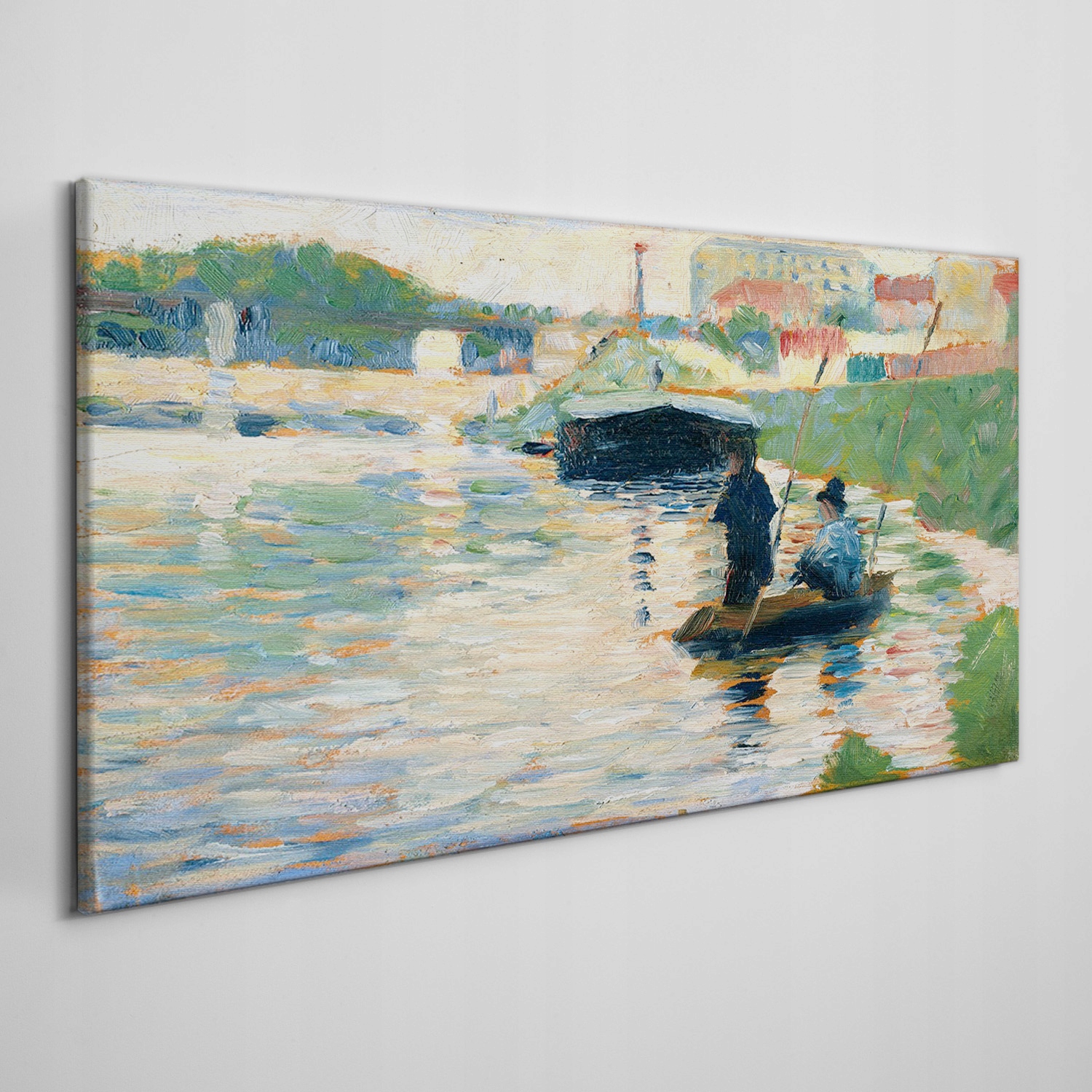 

Obraz na płótnie Widok z sekwany Seurat 140x70 cm