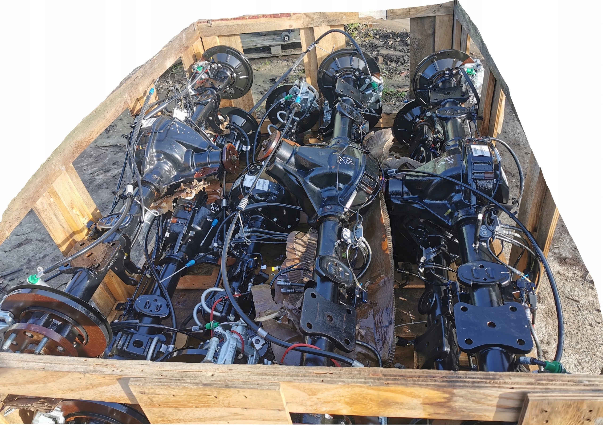 GK31-4001-DAH LF25020 - FORD TRANSIT MK8 ЗАДНІЙ МІСТ 3,73 НОВИЙ ПОВНИЙ GK