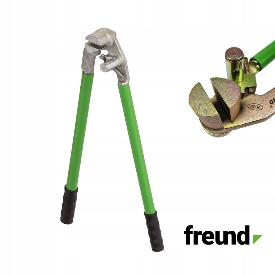 Freund 01000600 Szczypce zaciskowe zaginacz haków rynnowych 600mm kleszcze