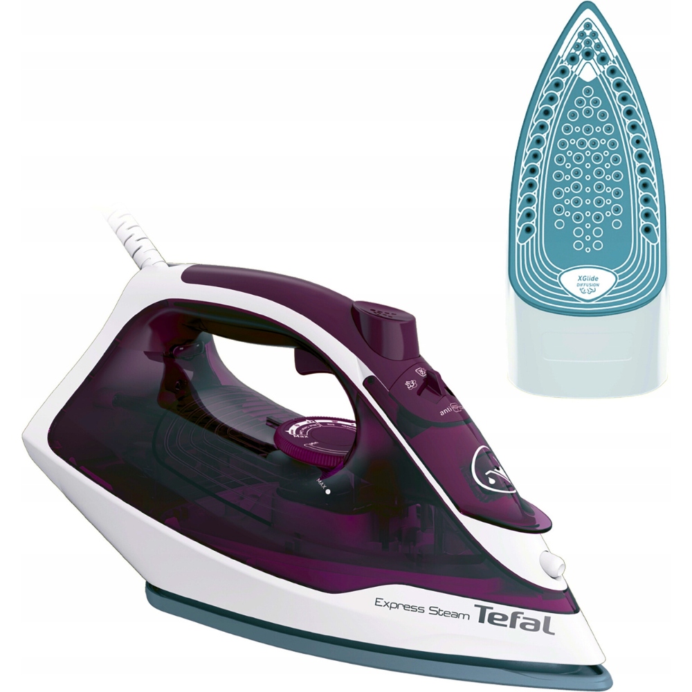 Napařovací Žehlička Tefal Express Steam 2400W – lehká a pohodlná
