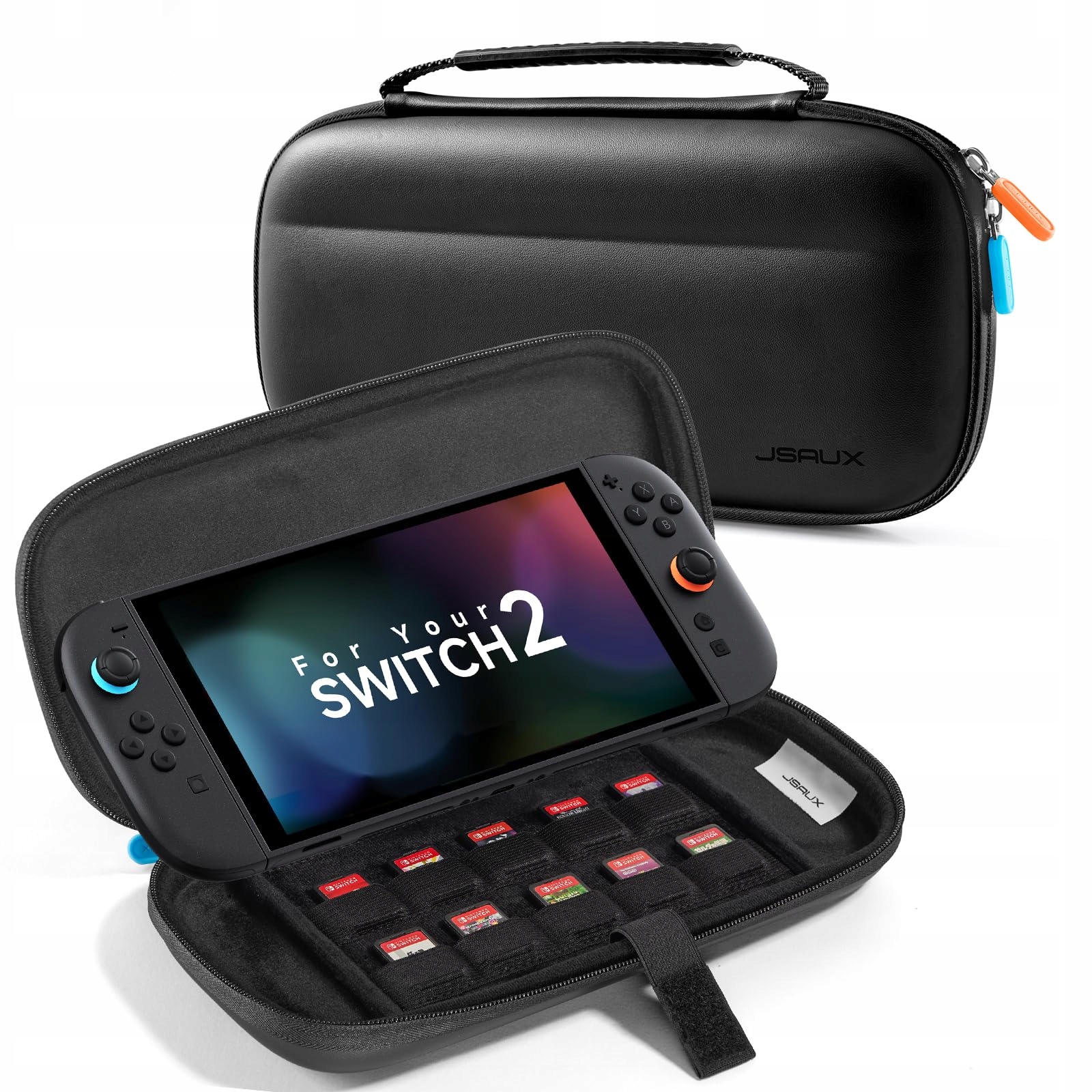 Etui do Nintendo Switch 2 Twarde Hard Case Organizer 10 Kart Podróżne