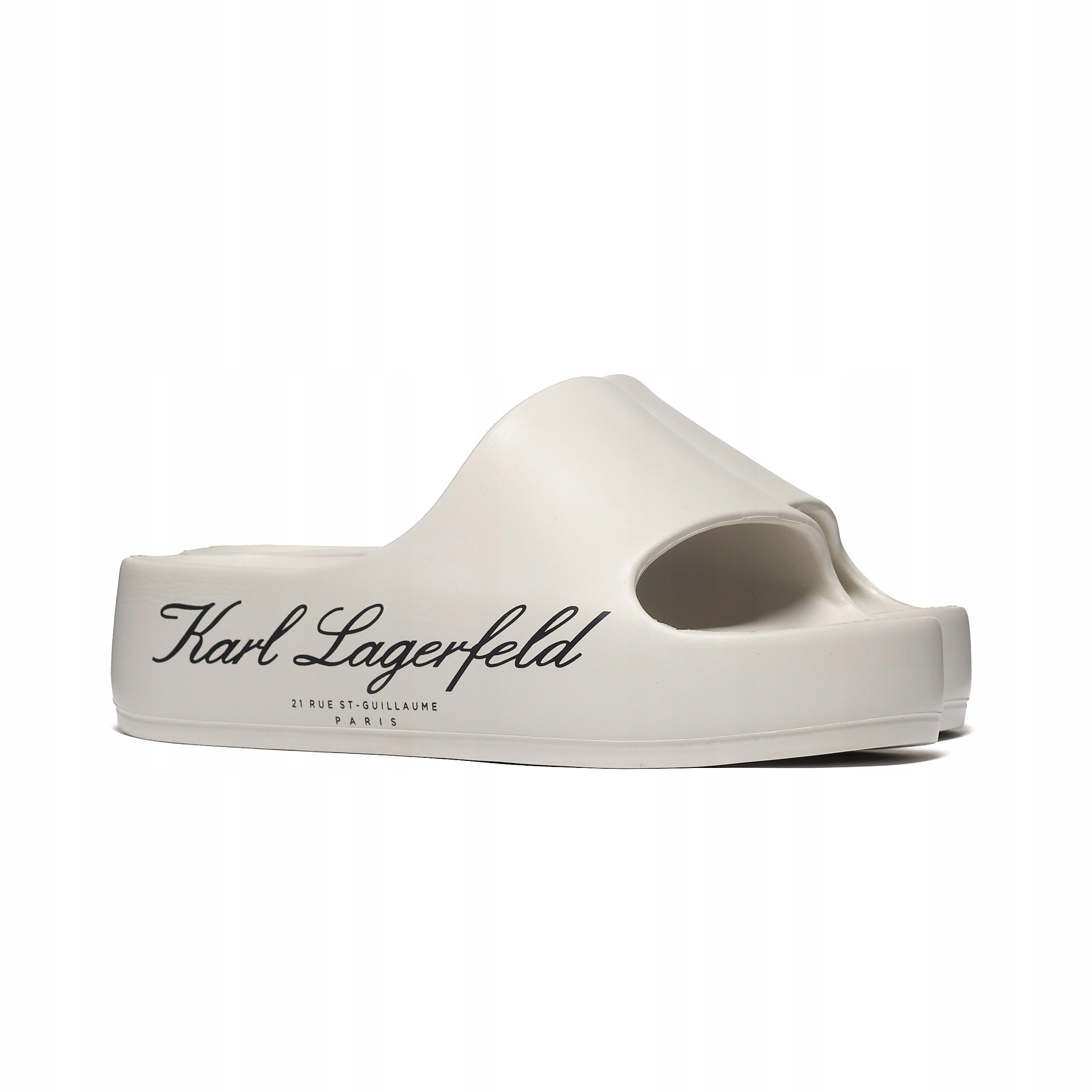 Nazouváky Karl Lagerfeld Kobo II Hotel Logo Slide KL86000-VG 39 Dámské