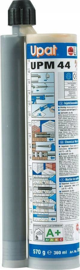 Injekčná malta Upat Upm 44 360 ml