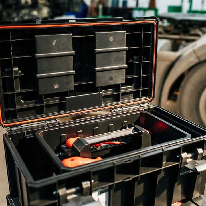 Skrzynka narzędziowa Qbrick System PRO 500 PROFI 14l 2 Organizery Marka Qbrick system