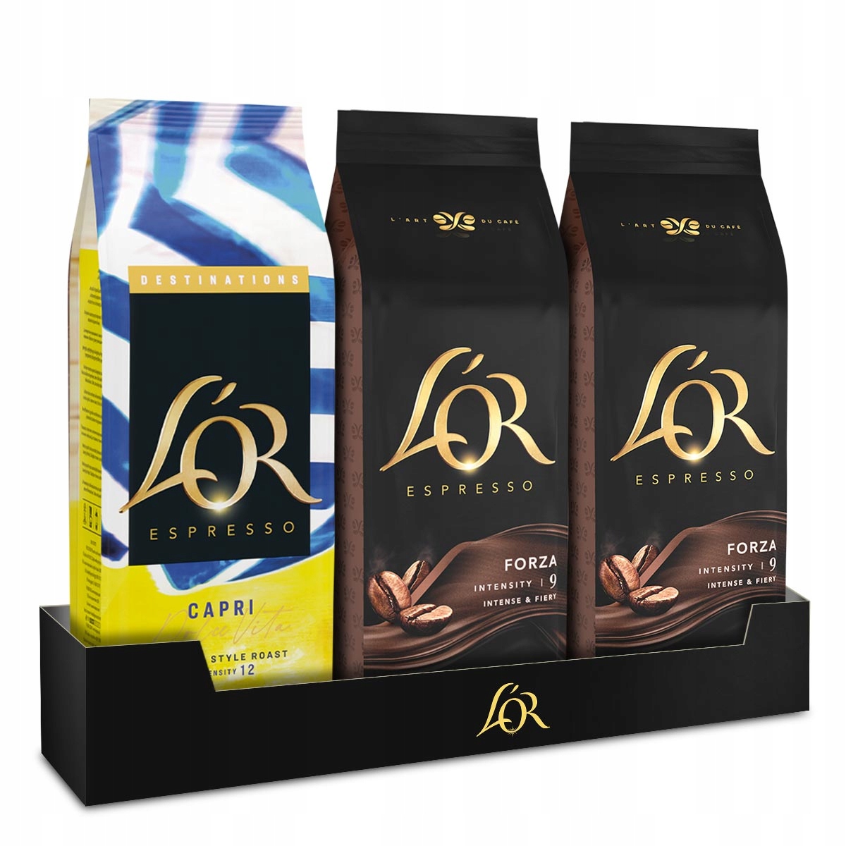 Kawa ziarnista L'or Espresso Forza 2x 500g Capri Dolce Vita 450g [1450g]