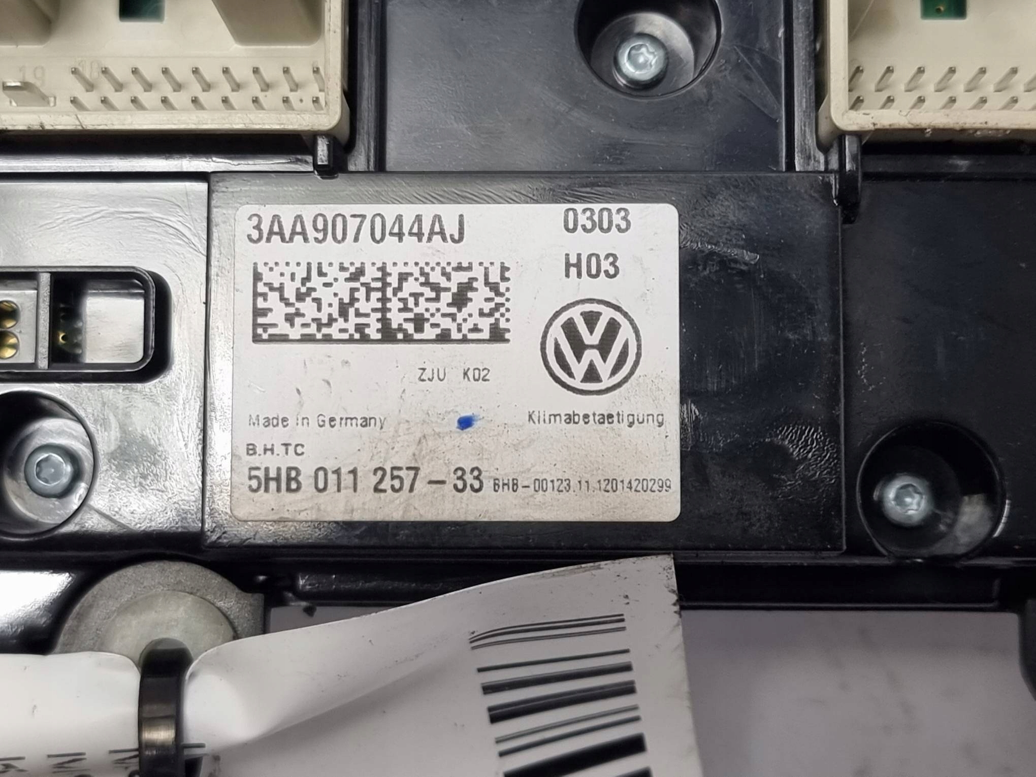 Unite commande clima 3AA907044AJ VOLKSWAGEN PASSAT CC