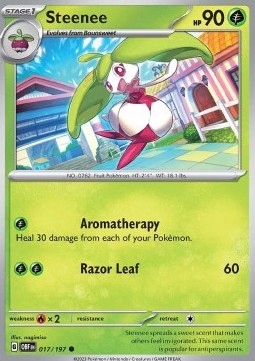 Karty Pokemon (obf 017) Steenee