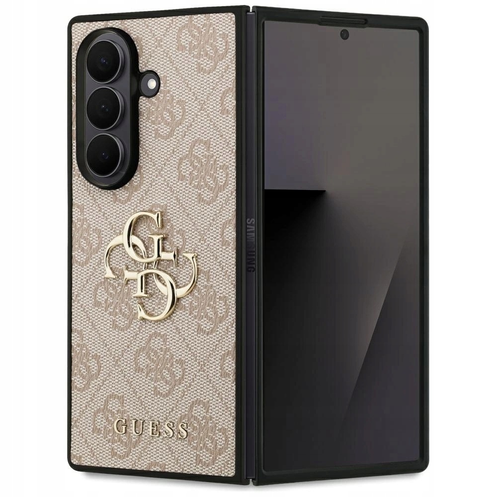 Pouzdro Guess Big 4G Logo Classic Logo na Samsung Galaxy Z Fold7 růžové