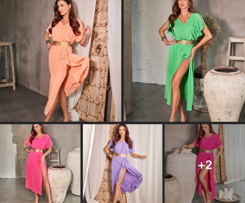 Šaty Oranžová Model „Lolita“ velikost L