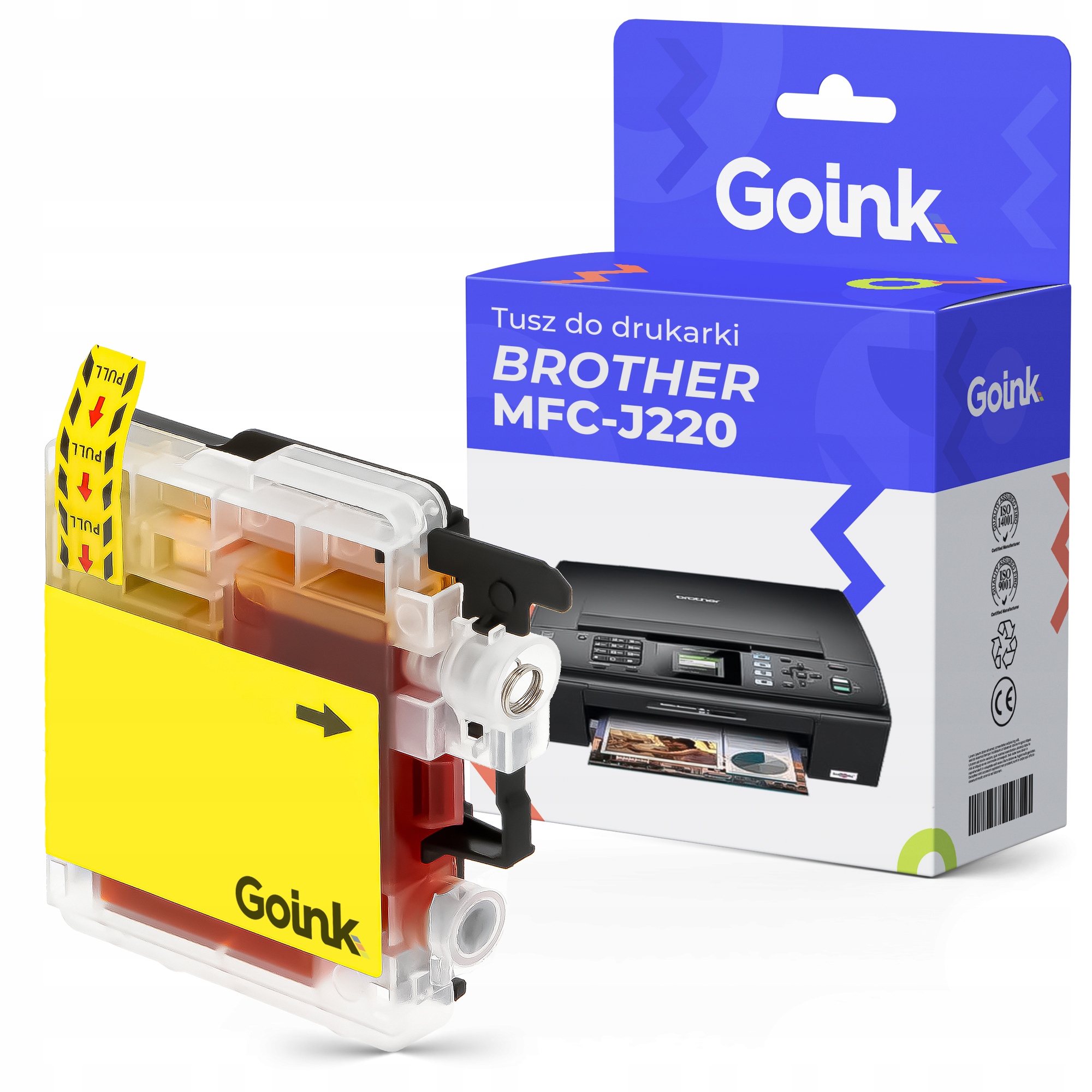 

Tusz do Brother MFC-J220 Yellow LC985Y