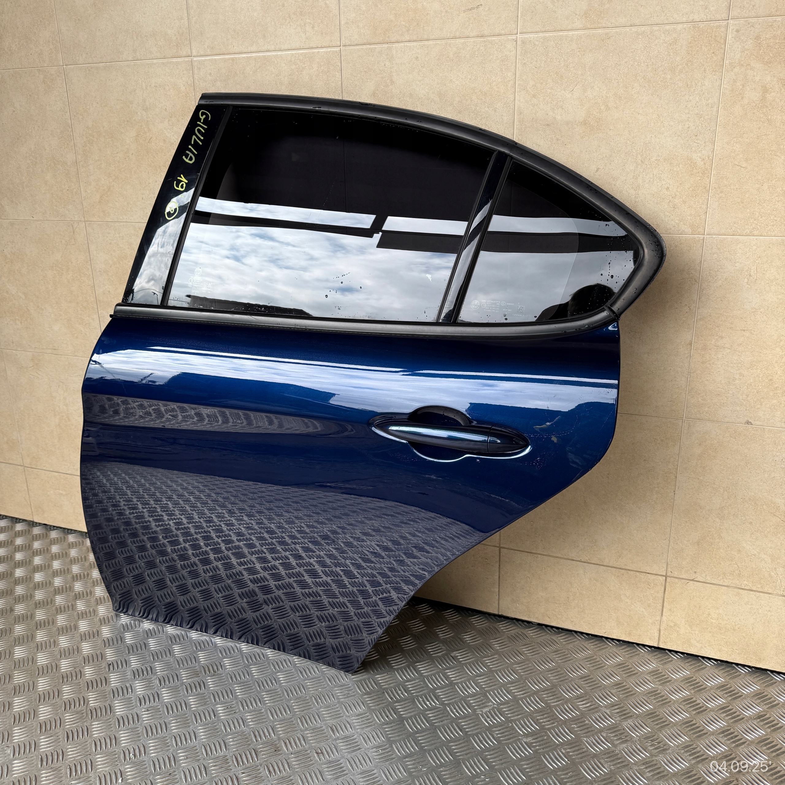 door complete rear. left ALFA ROMEO GIULIA 2019 ROK