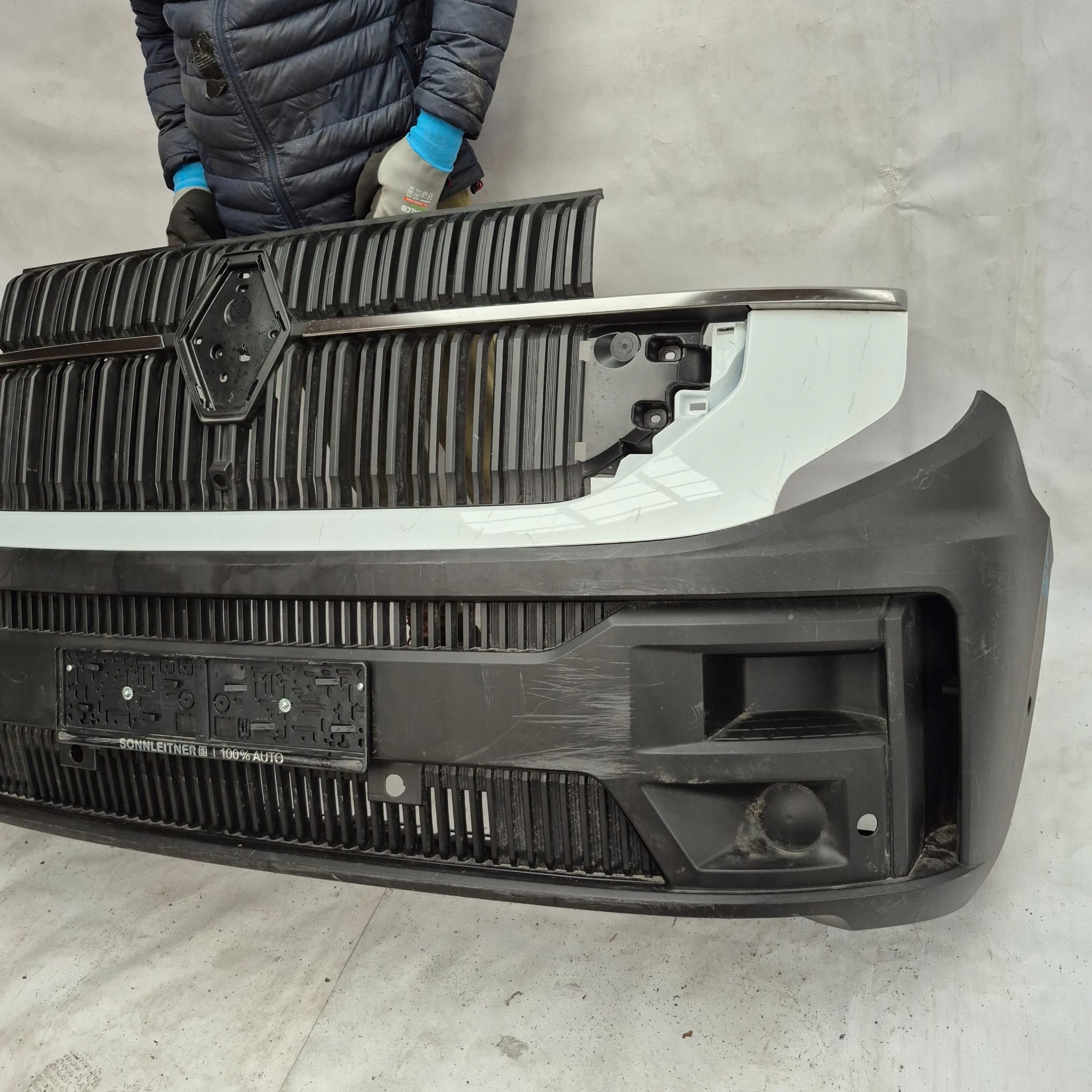 RENAULT MASTER V 24- Pare choc Avant Avant PDC + Couvercle, Couverture