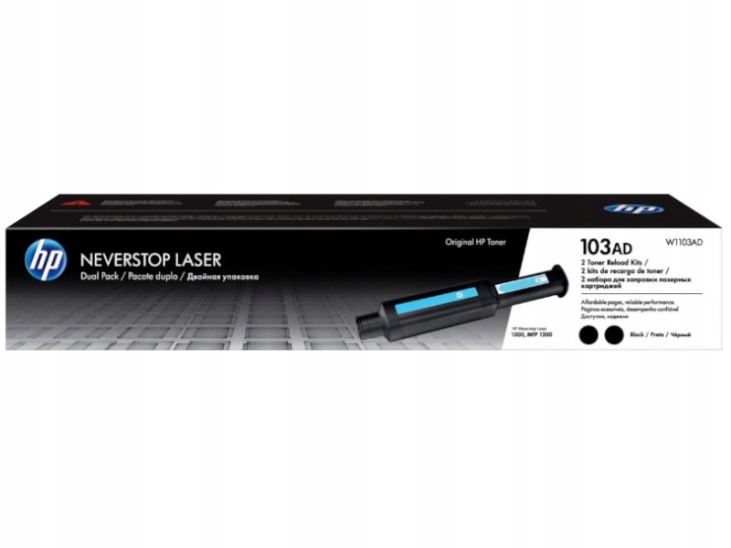 

Toner HP103AD W1103AD 2PAK 1000a 1000w 1200a 1200w