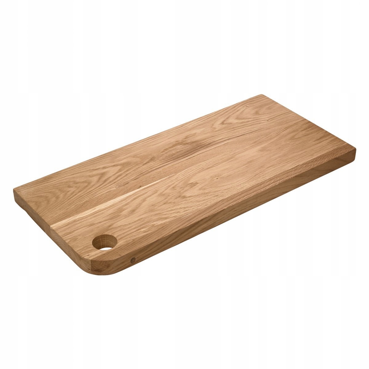 Dubová doska s otvorom 50x32,5x3 cm