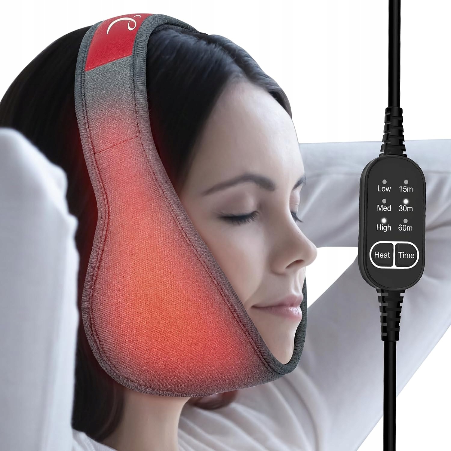 Comfytemp Podgrzewana Poduszka Na Twarz 83x11cm Usb Automatyczne Wyłączanie