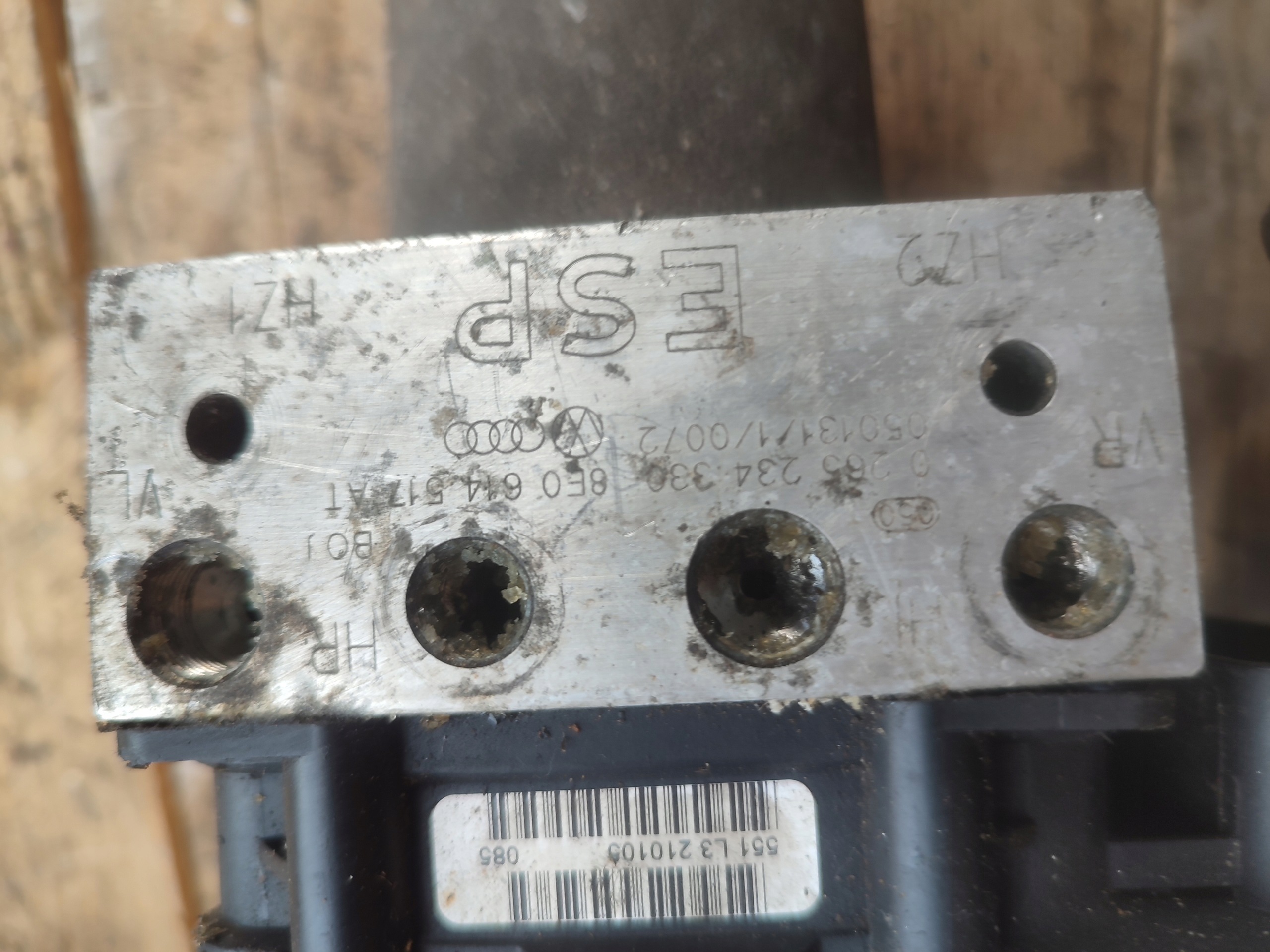 Servofreno ABS AUDI A4 B7 0265950468