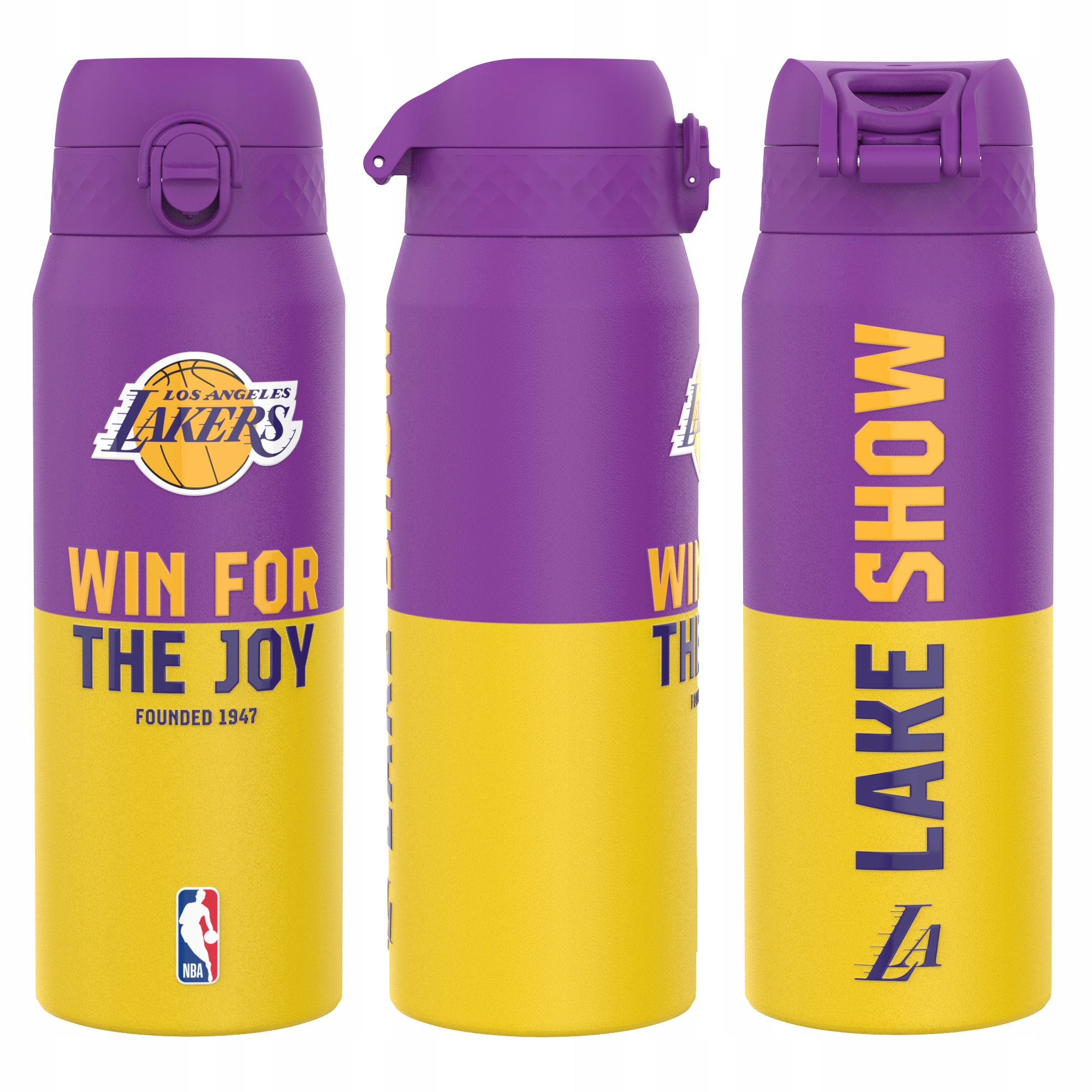 Termiczny Bidon -atest Pzh- Termos Koszykówka -nba La Lakers ION8 0,75 L