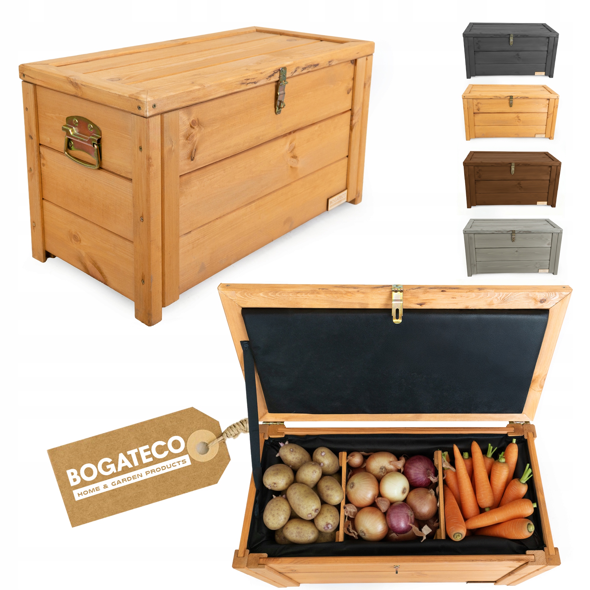 Box Na Skladování Zeleniny Ovoce, Izolovaný, Nastavitelné Přepážky