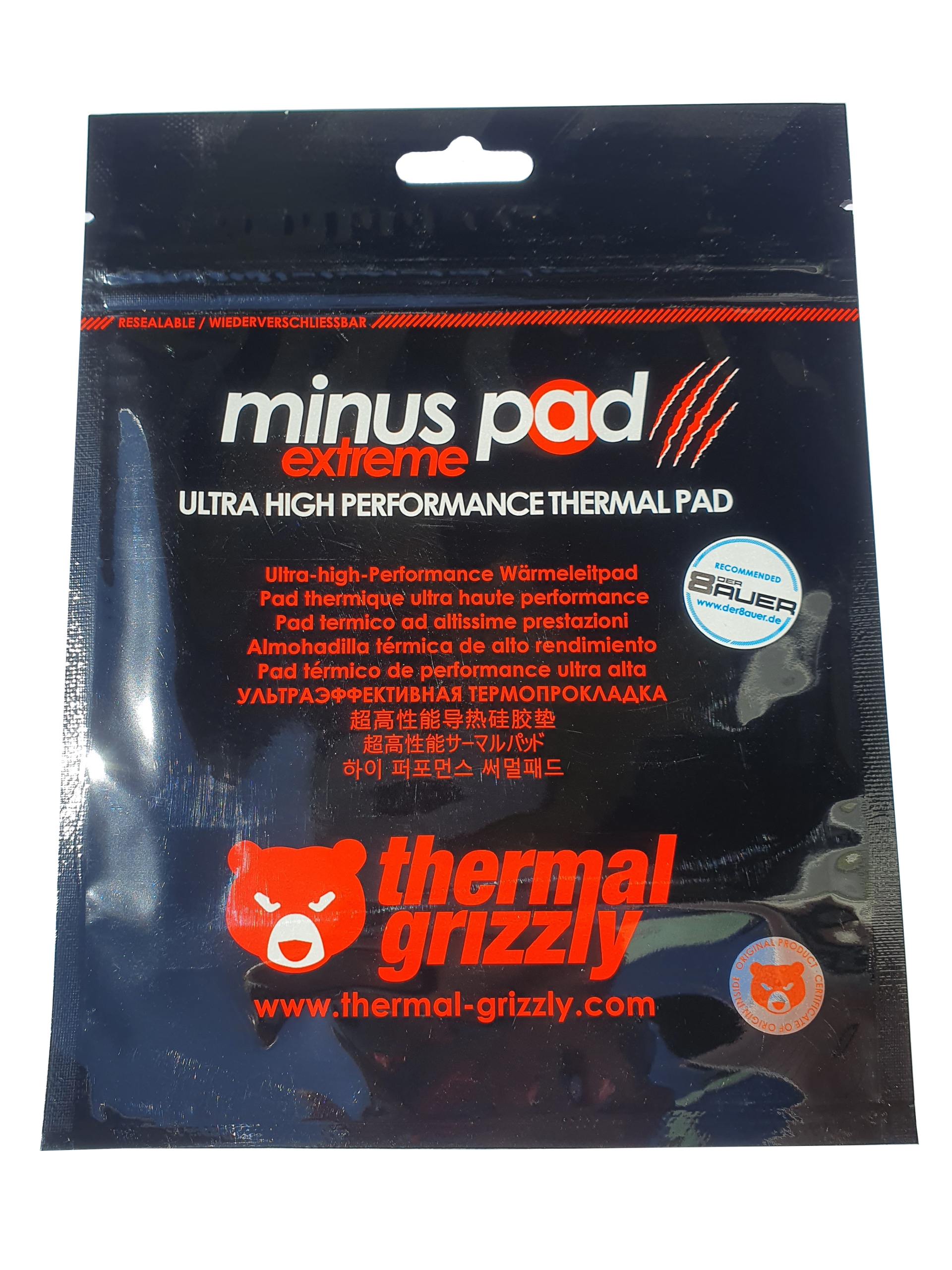 Thermal Grizzly Minus Pad Extreme 100x100x3,0mm