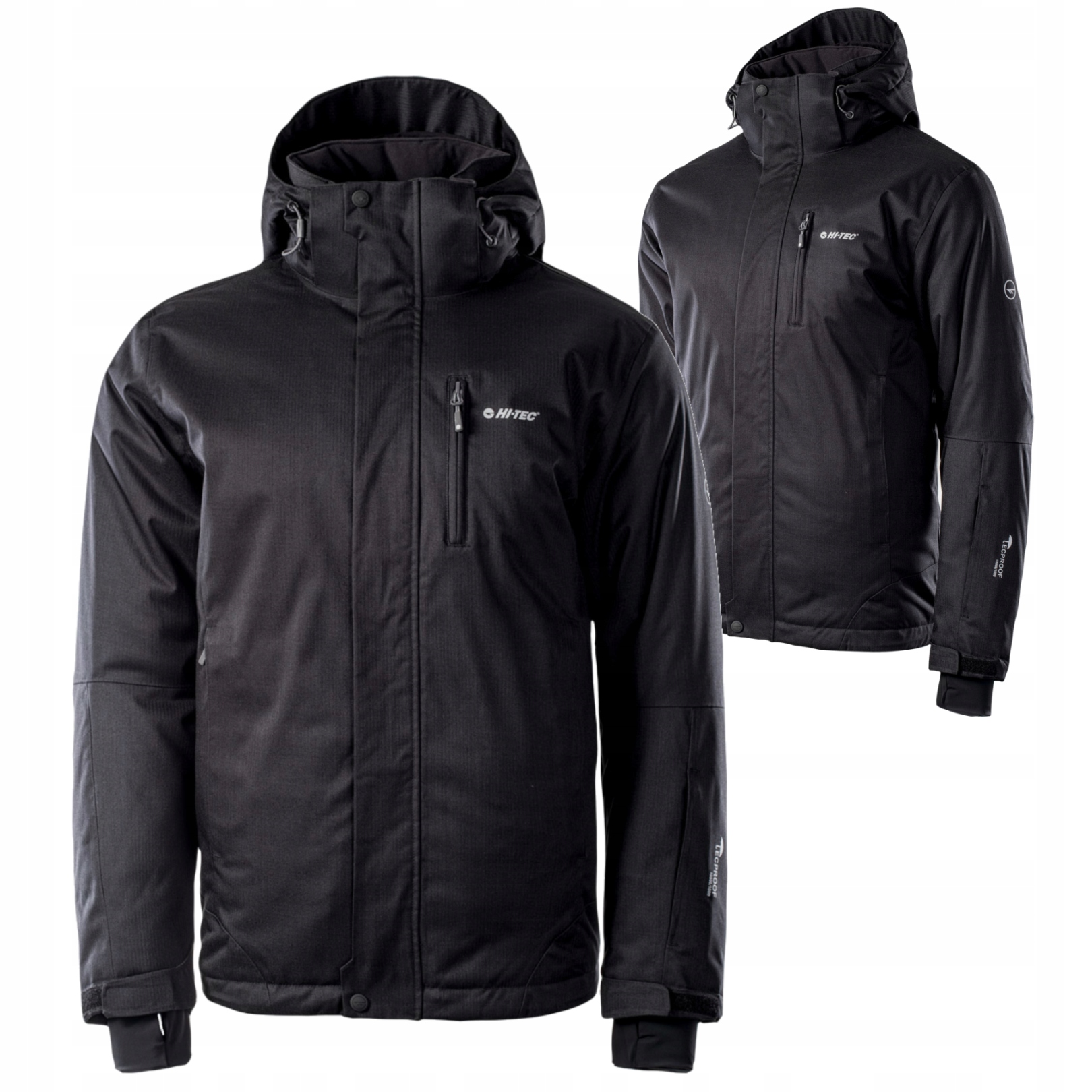 Lyžařská Zateplená Bunda S Kapucí Zimní Hi-tec Ango L