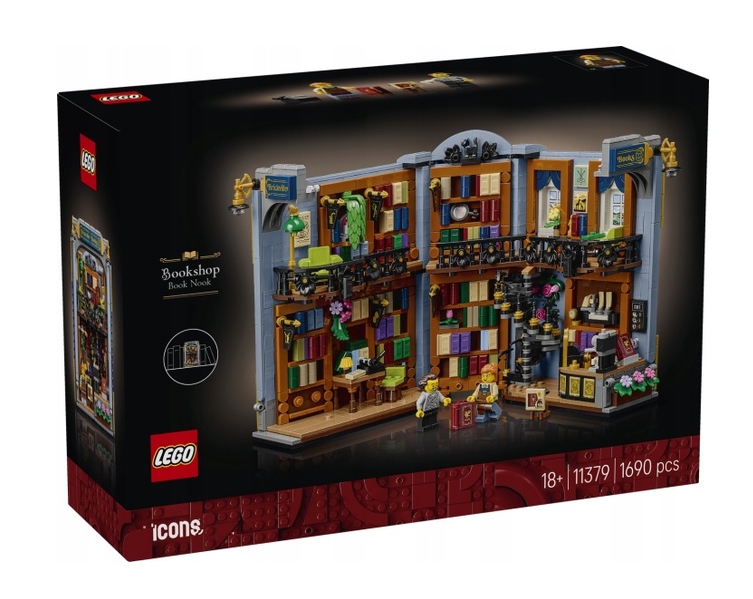 Lego 10379 Icons Book Nook Knihkupectví