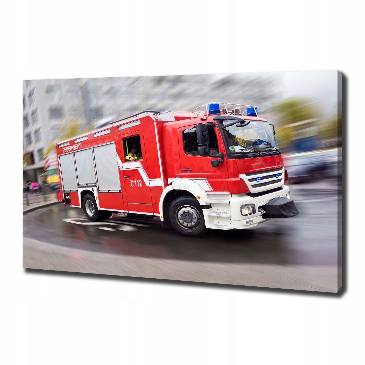

Foto obraz na płótnie Wóz strażacki 100x70 cm