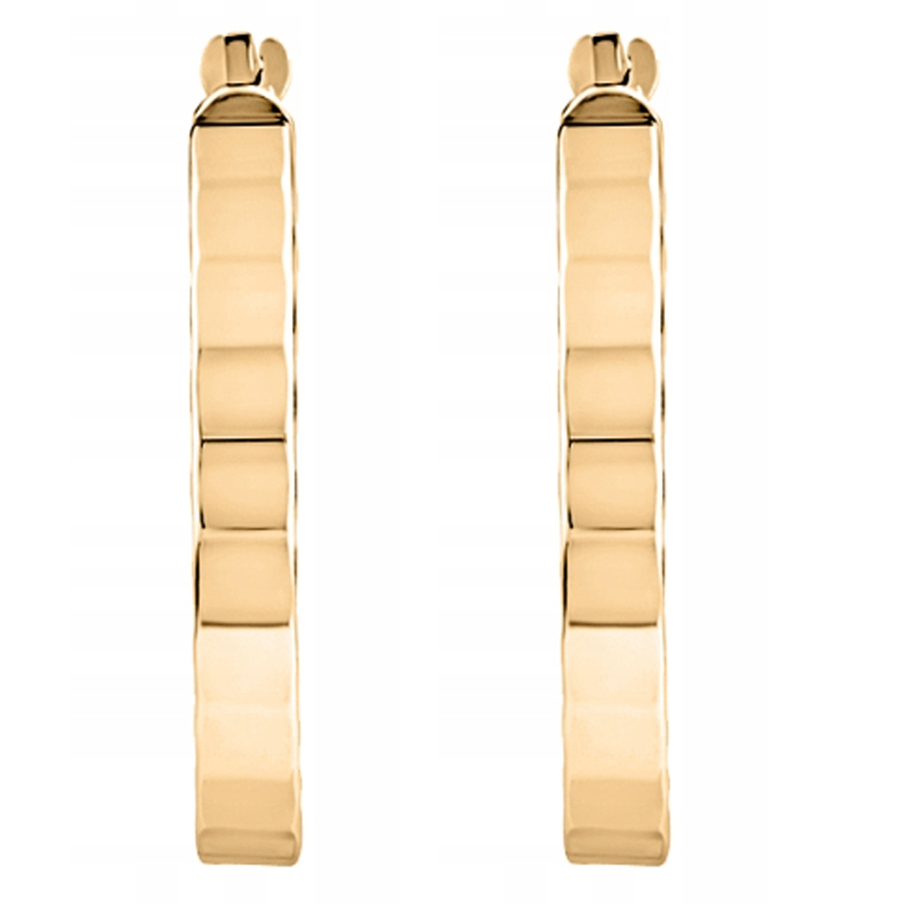 Náušnice zlaté 585 14k moderní