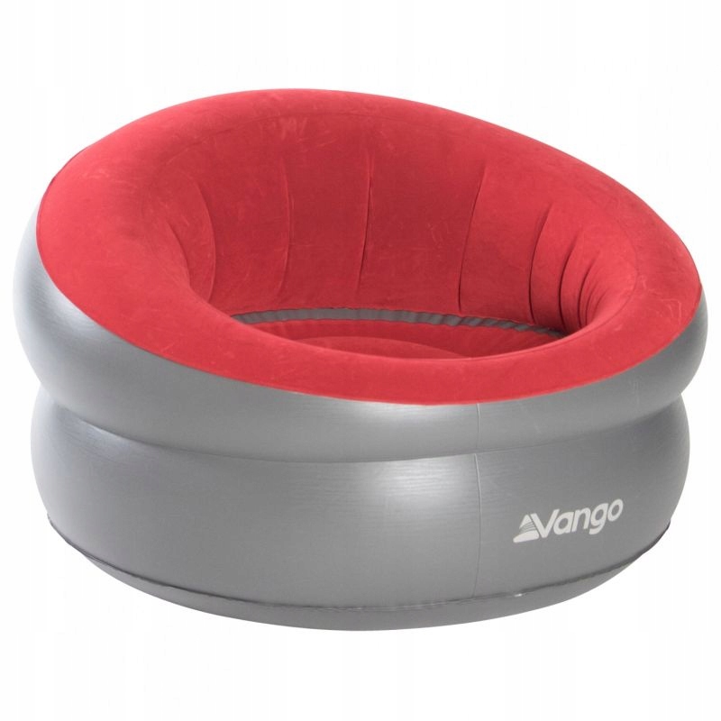 Fotel dmuchany Inflatable Donut Flocked Red Vango