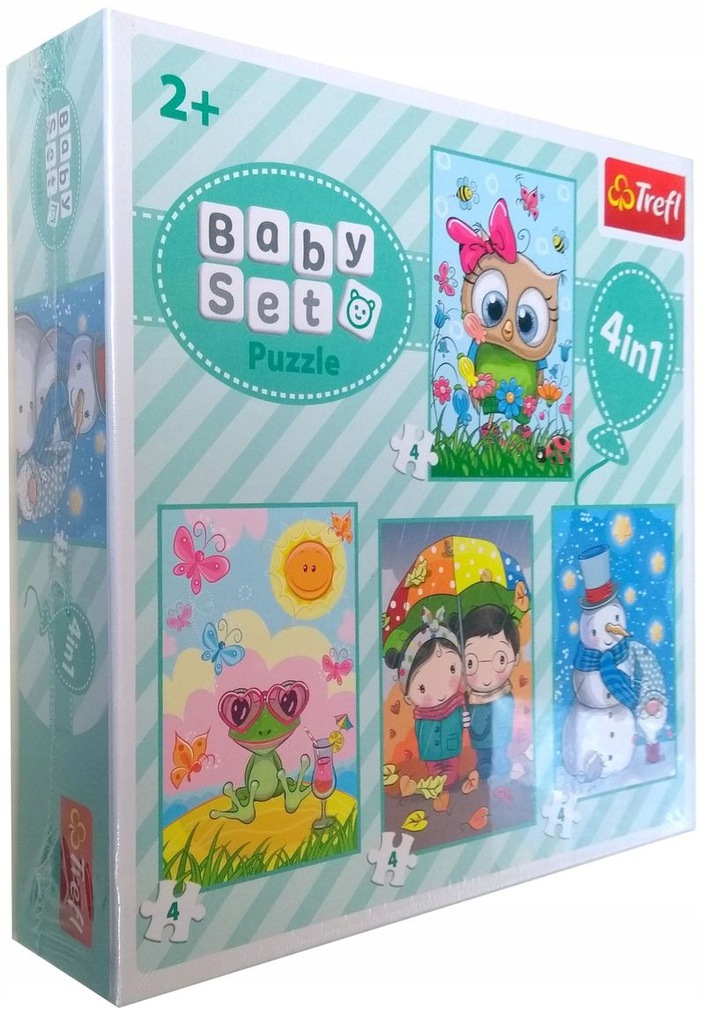 

Puzzle Trefl Baby 4w1 16 elementów Pory roku